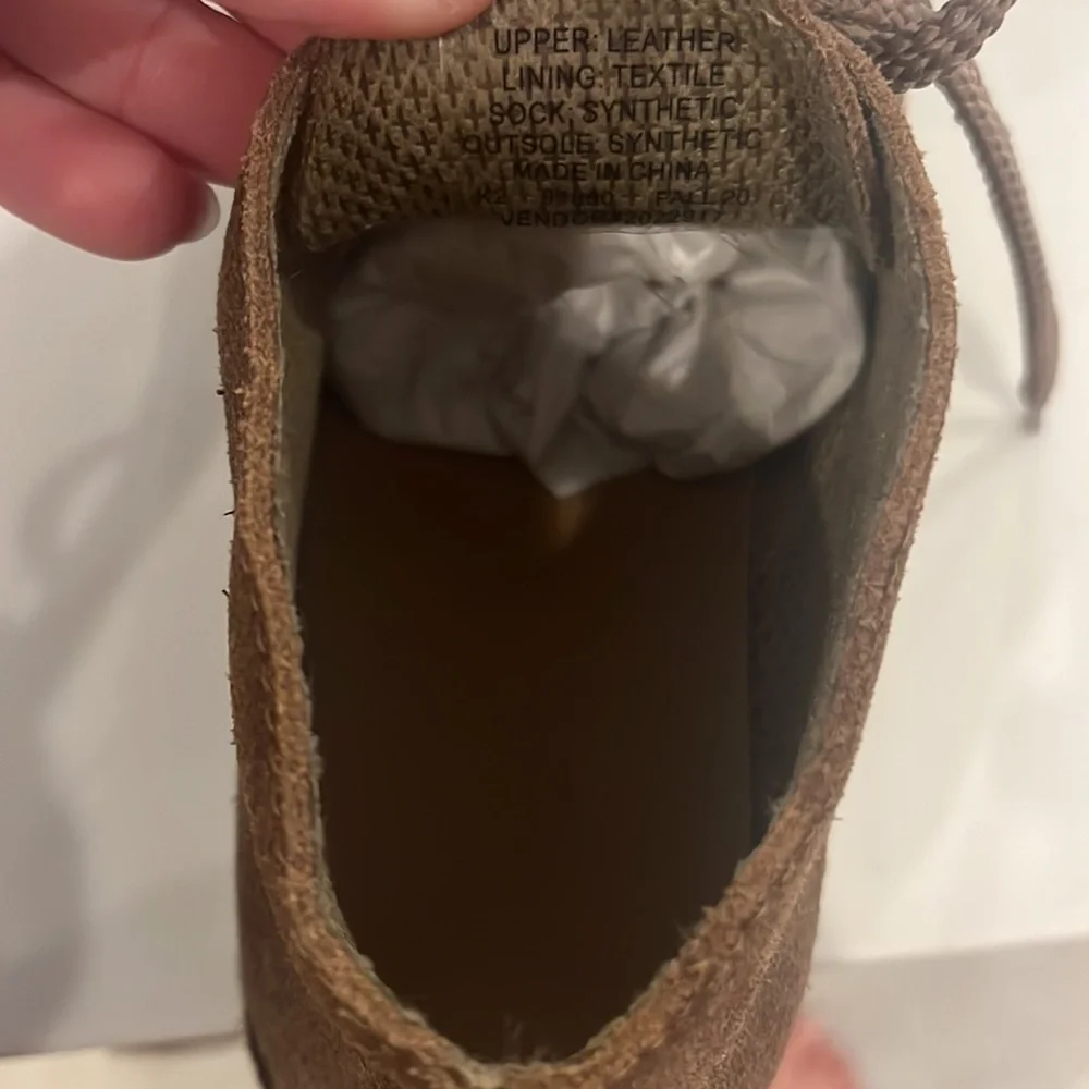 Brand new j crew dark brown high top shoes size 2